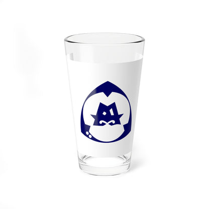 Flag of Shakotan Hokkaido (Japan) Pint Glass 16oz