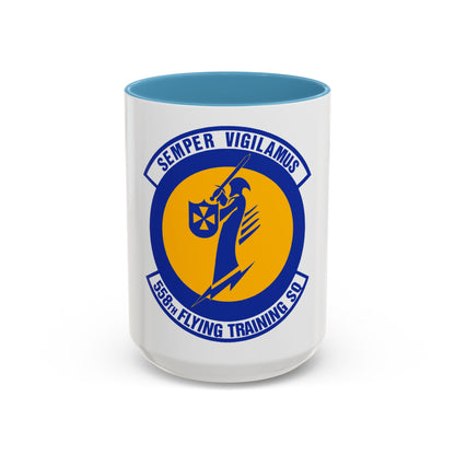 558 Flying Training Squadron AETC (U.S. Air Force) Accent Coffee Mug