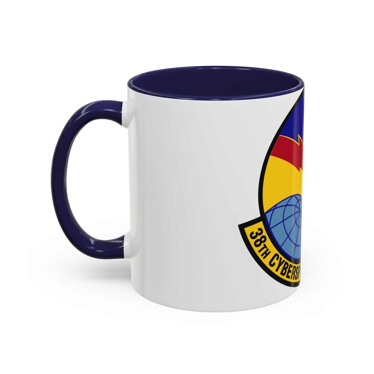 38th Cyberspace Readiness Squadron (U.S. Air Force) Accent Coffee Mug