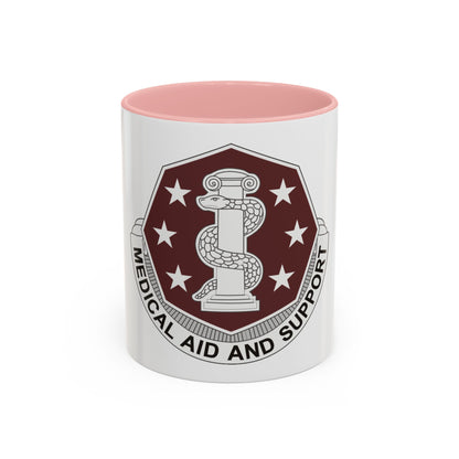 168 Medical Battalion (U.S. Army) Accent Coffee Mug