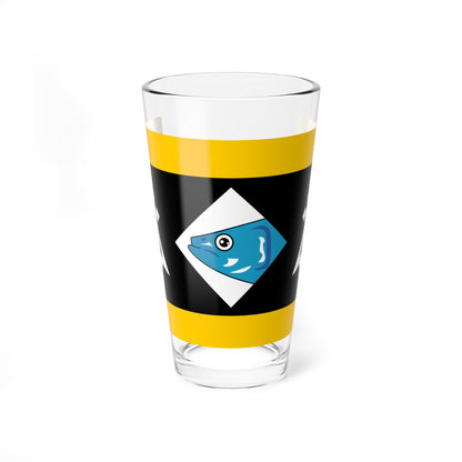 Penn Sardin traditional district flag (France) Pint Glass 16oz