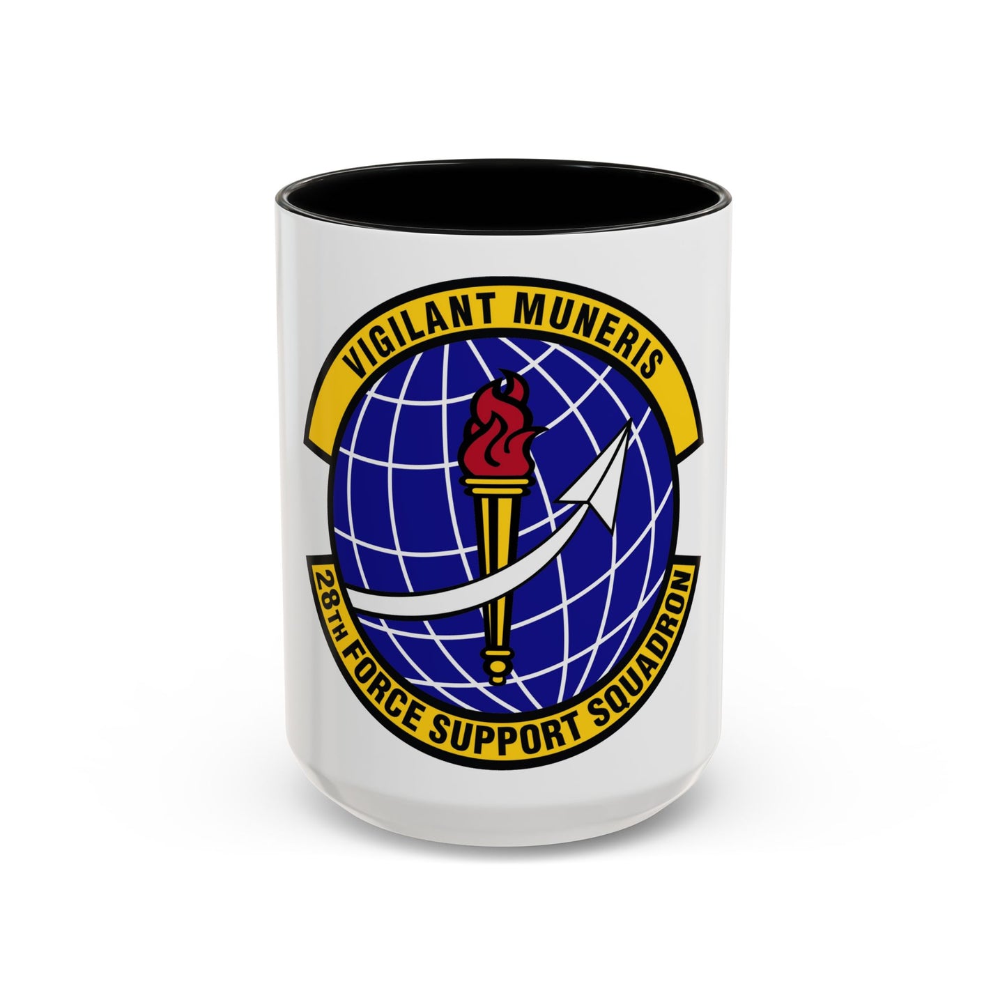 28th Force Support Squadron (U.S. Air Force) Accent Coffee Mug