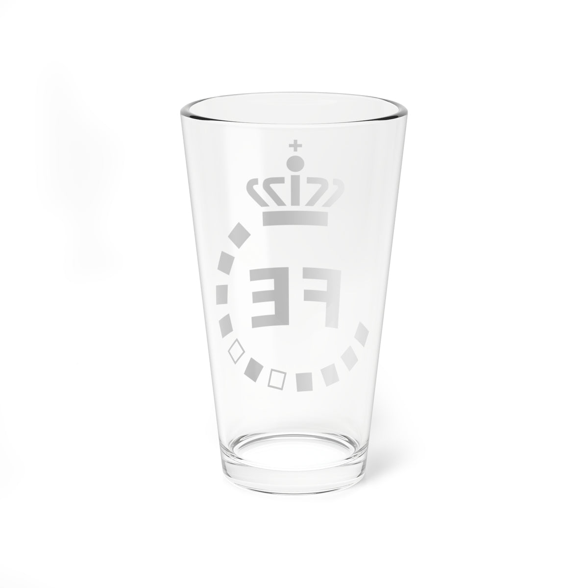 Logo of Danish Defence Intelligence Service (Denmark) (Coat of Arms) Pint Glass 16oz