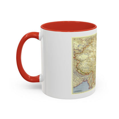 China (1945) (Map) Accent Coffee Mug