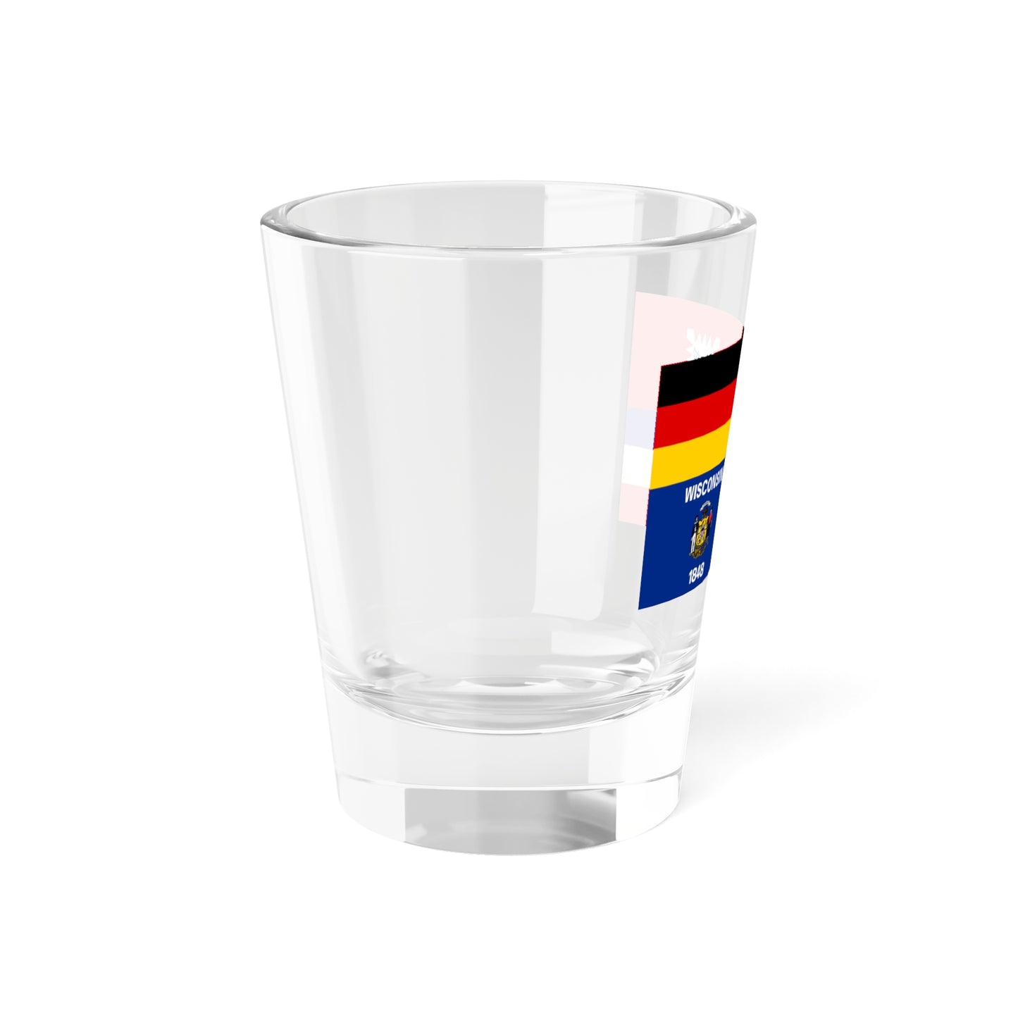 Flag of Kiel Wisconsin (United States) Shot Glass 1.5oz