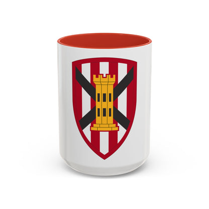 7 Engineer Brigade (U.S. Army) Accent Coffee Mug