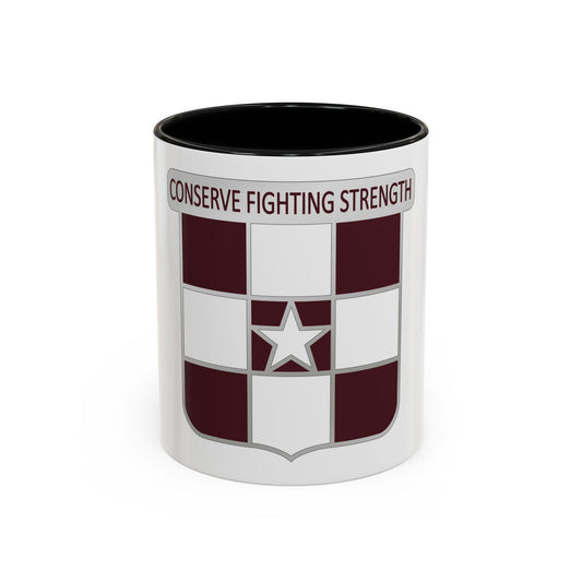 55 Medical Group (U.S. Army) Accent Coffee Mug