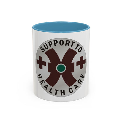 16 Medical Battalion (U.S. Army) Accent Coffee Mug