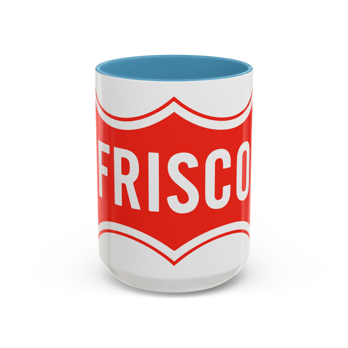 Seal of Frisco Texas - Accent Coffee Mug
