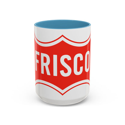 Seal of Frisco Texas - Accent Coffee Mug