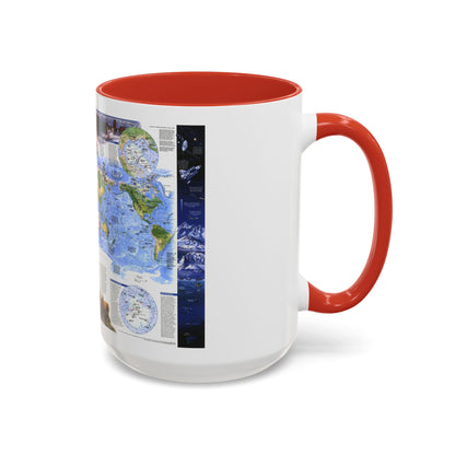 World Map - Exploration (1998) (Map) Accent Coffee Mug