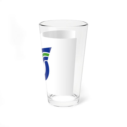 Flag of Hikawa Kumamoto (Japan) Pint Glass 16oz