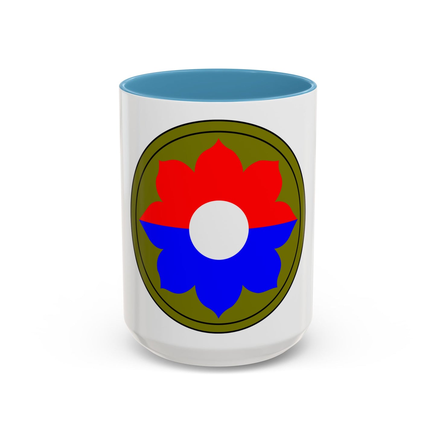 9th Infantry Division patch (U.S. Army) Accent Coffee Mug