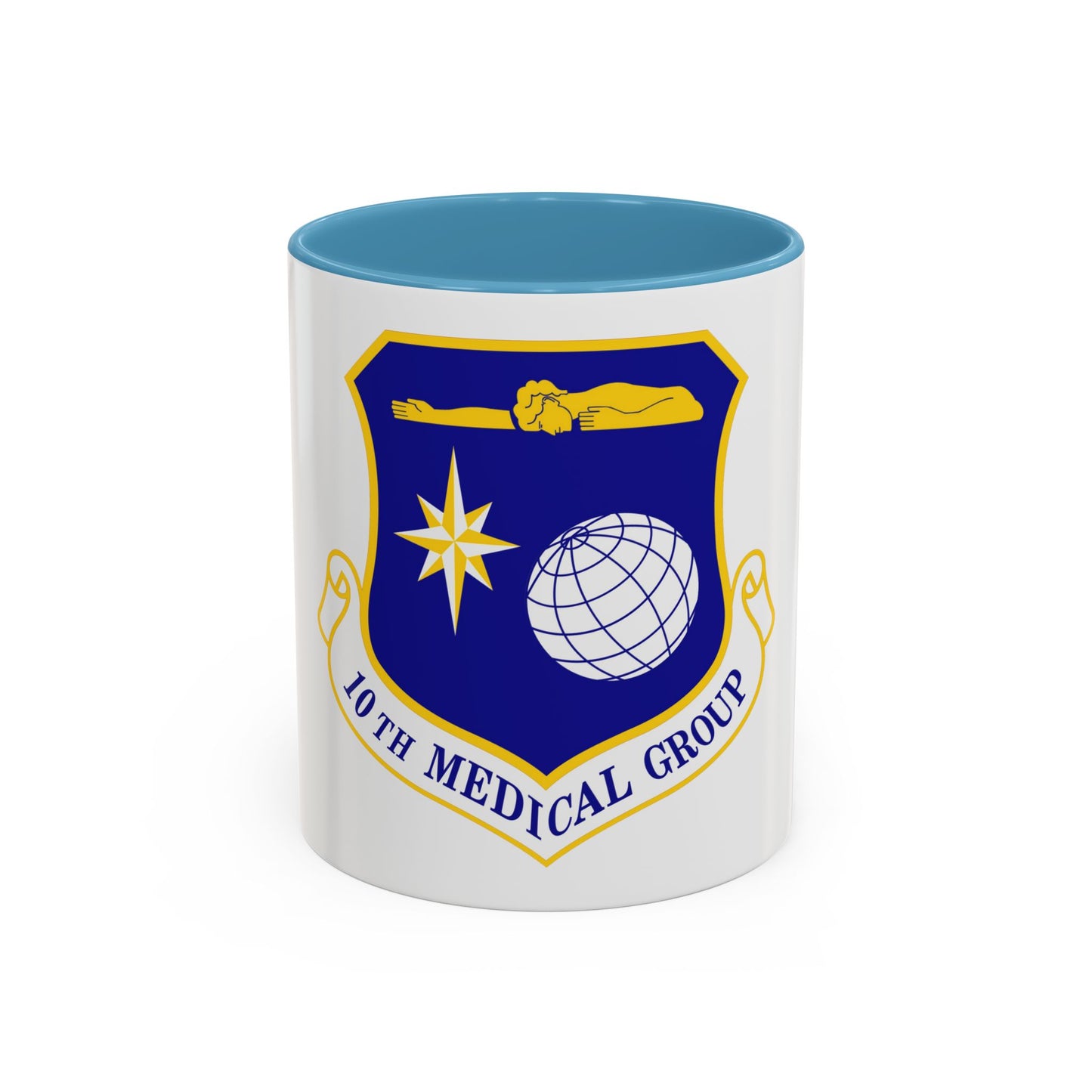 10th Medical Group (U.S. Air Force) Accent Coffee Mug