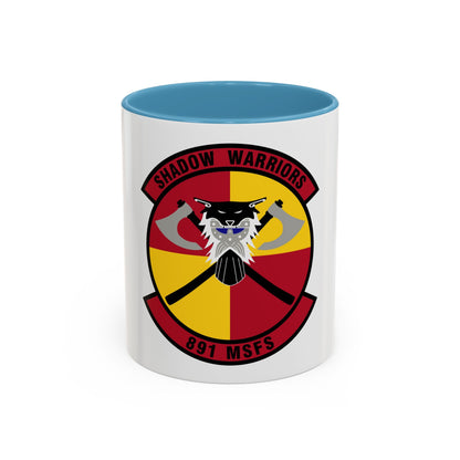 891 Missile Security Forces Squadron AFGSC (U.S. Air Force) Accent Coffee Mug