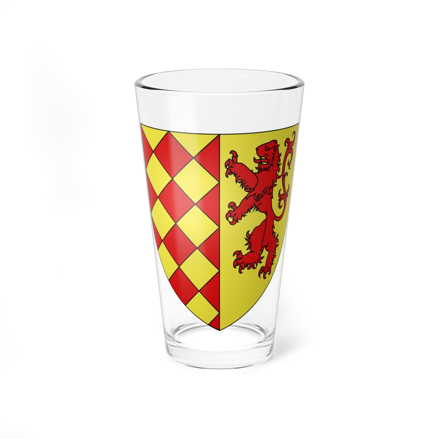 Variante du blason Giovanni (Italy) (Coat of Arms) Pint Glass 16oz