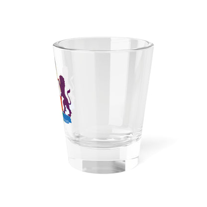 Escudo Escuela de Armas Blindadas-Colombia (Colombia) (Coat of Arms) Shot Glass 1.5oz