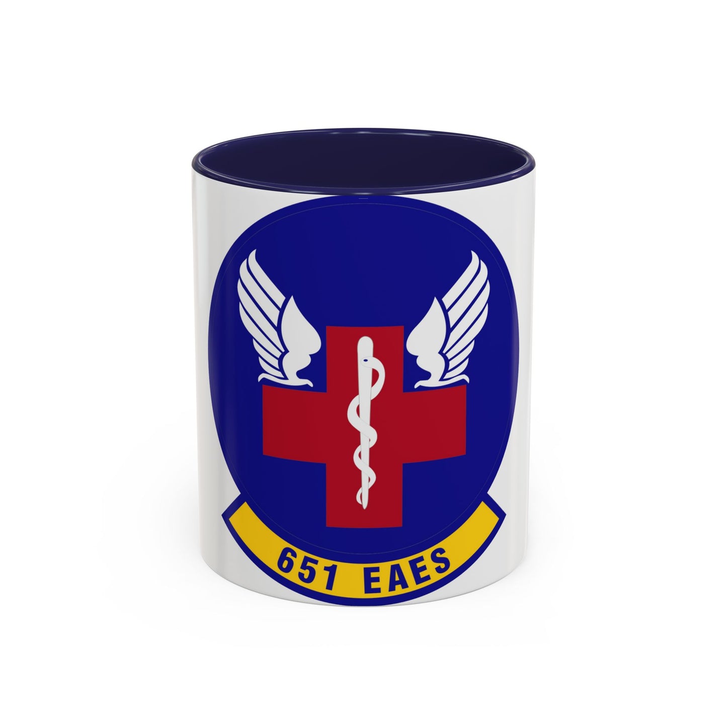 651st Expeditionary Aeromedical Evacuation Squadron (U.S. Air Force) Accent Coffee Mug