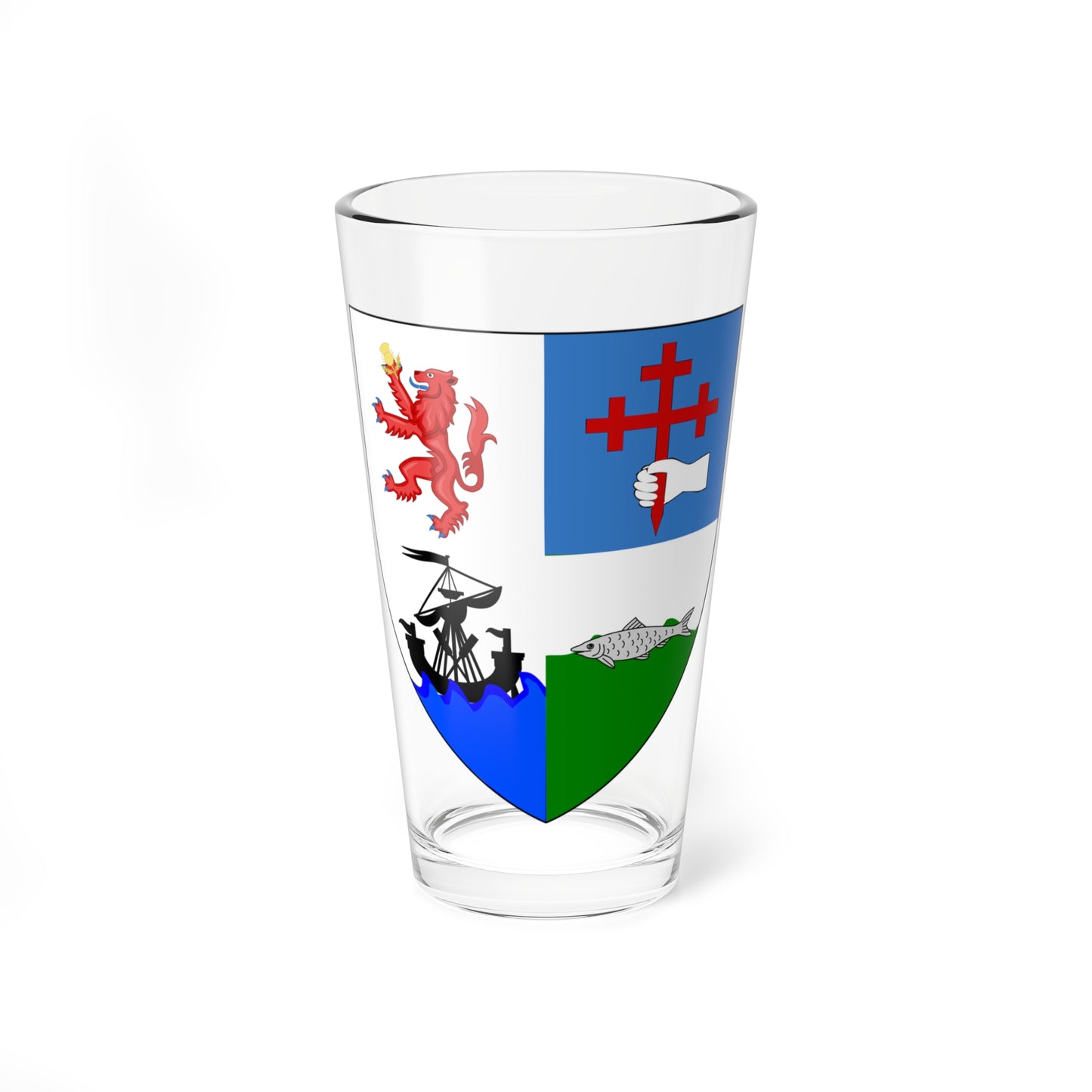 Earl of Antrim (Scotland) (Coat of Arms) Pint Glass 16oz