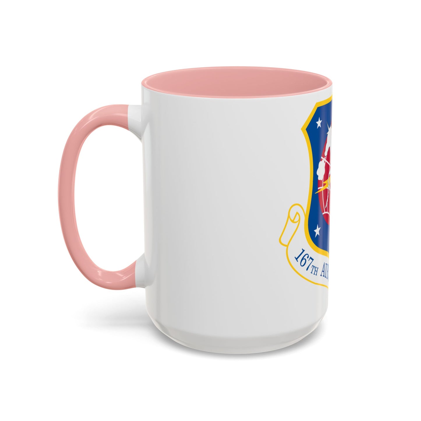 Tasse à café décorative 167e escadre de transport aérien (US Air Force)