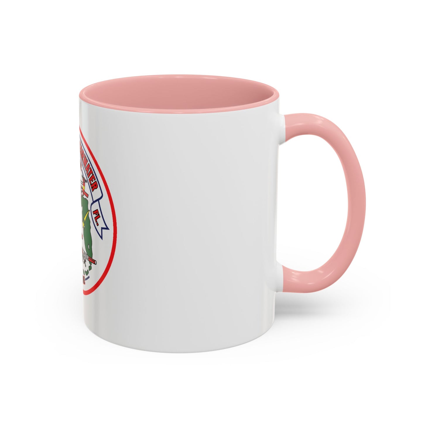 USCG Air Station Clearwater FL (U.S. Coast Guard) Accent Coffee Mug