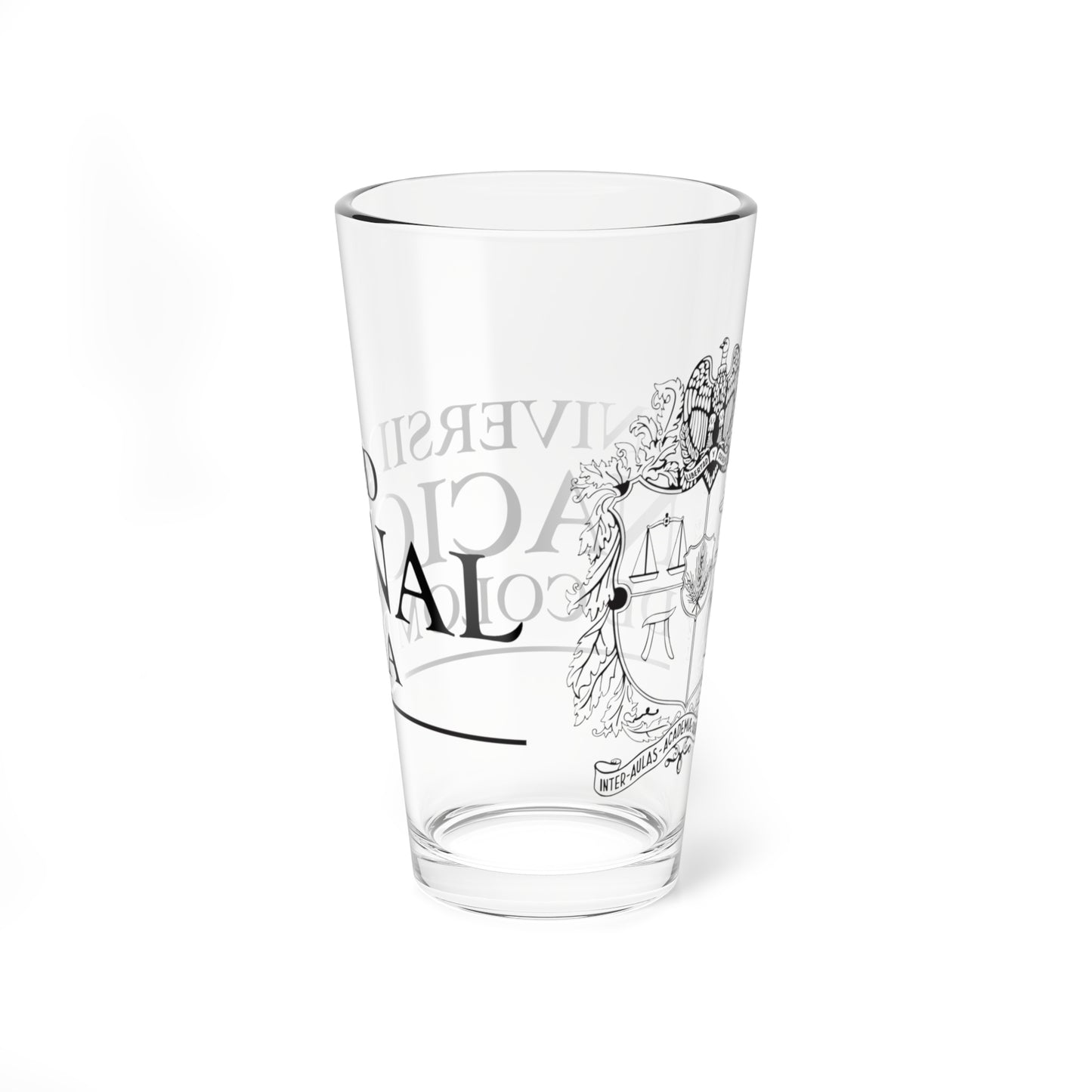 UNAL Logosimbolo (Colombia) (Coat of Arms) Pint Glass 16oz