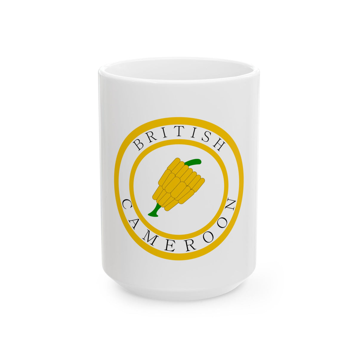 British Cameroons Seal - White Coffee Mug