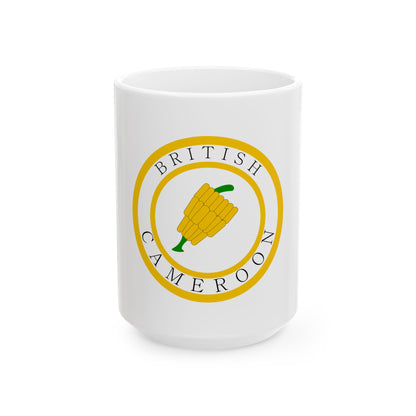 British Cameroons Seal - White Coffee Mug