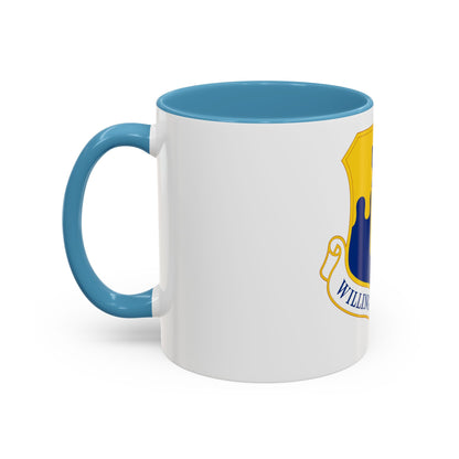 43 Air Mobility Operations Group AMC (U.S. Air Force) Accent Coffee Mug