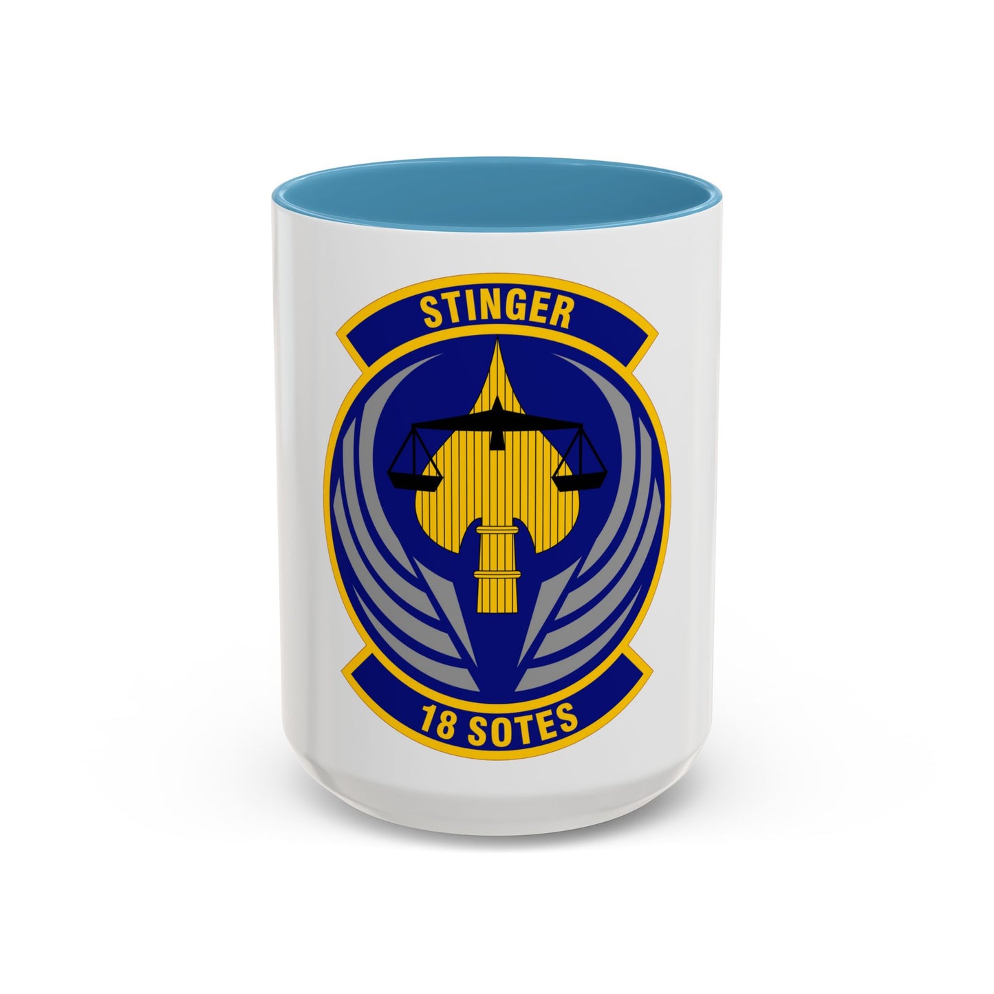 18 Special Operations Test and Evaluation Squadron AFSOC (U.S. Air Force) Accent Coffee Mug