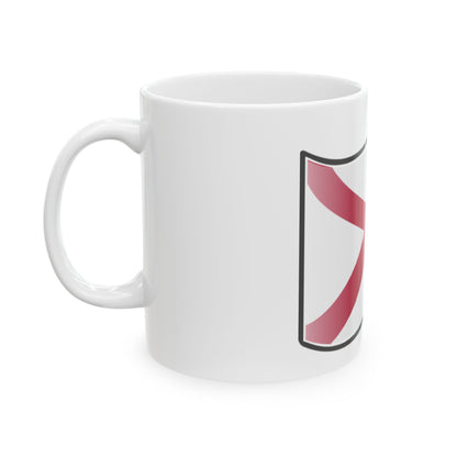 Nuvola Alabama flag (United States) White Coffee Mug