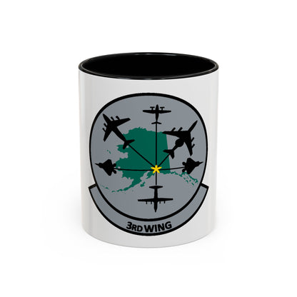 3rd Wing v2 (U.S. Air Force) Accent Coffee Mug