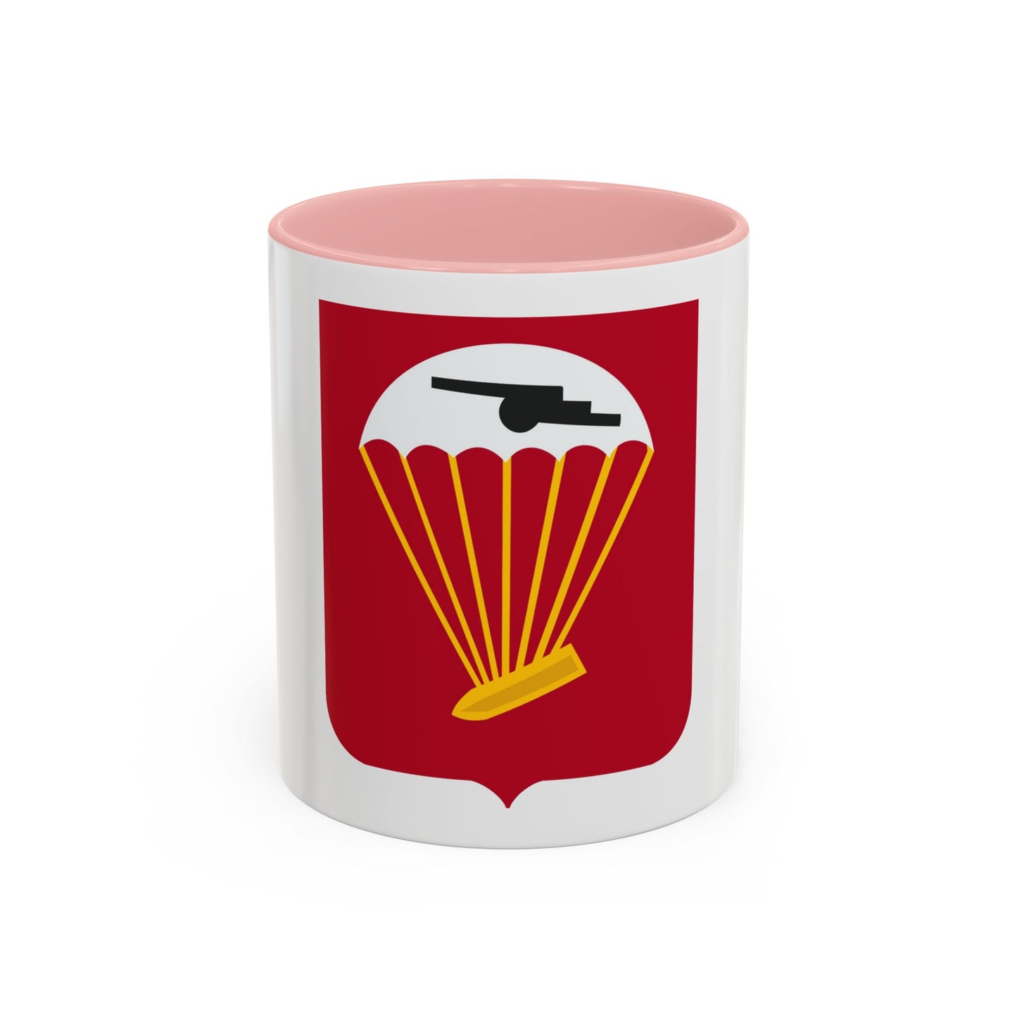 456th Airborne Field Artillery Battalion v2 (U.S. Army) Accent Coffee Mug