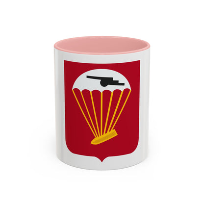 456th Airborne Field Artillery Battalion v2 (U.S. Army) Accent Coffee Mug