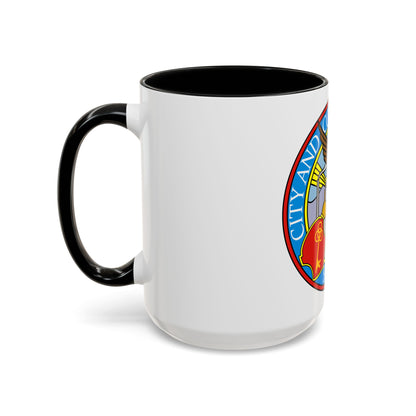Seal of Denver - Accent Coffee Mug