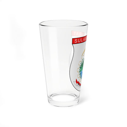 Coat of arms of West Sulawesi (Indonesia) (Coat of Arms) Pint Glass 16oz