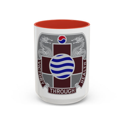 MEDDAC Korea US (U.S. Army) Accent Coffee Mug