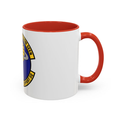 802d Operations Support Squadron (U.S. Air Force) Accent Coffee Mug