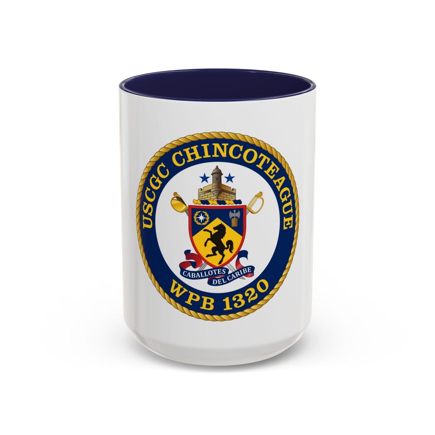 USCGC Chincoteague WPB 1320 (U.S. Coast Guard) Accent Coffee Mug