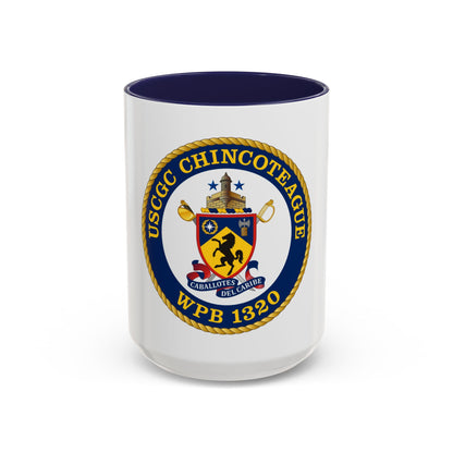 USCGC Chincoteague WPB 1320 (U.S. Coast Guard) Accent Coffee Mug