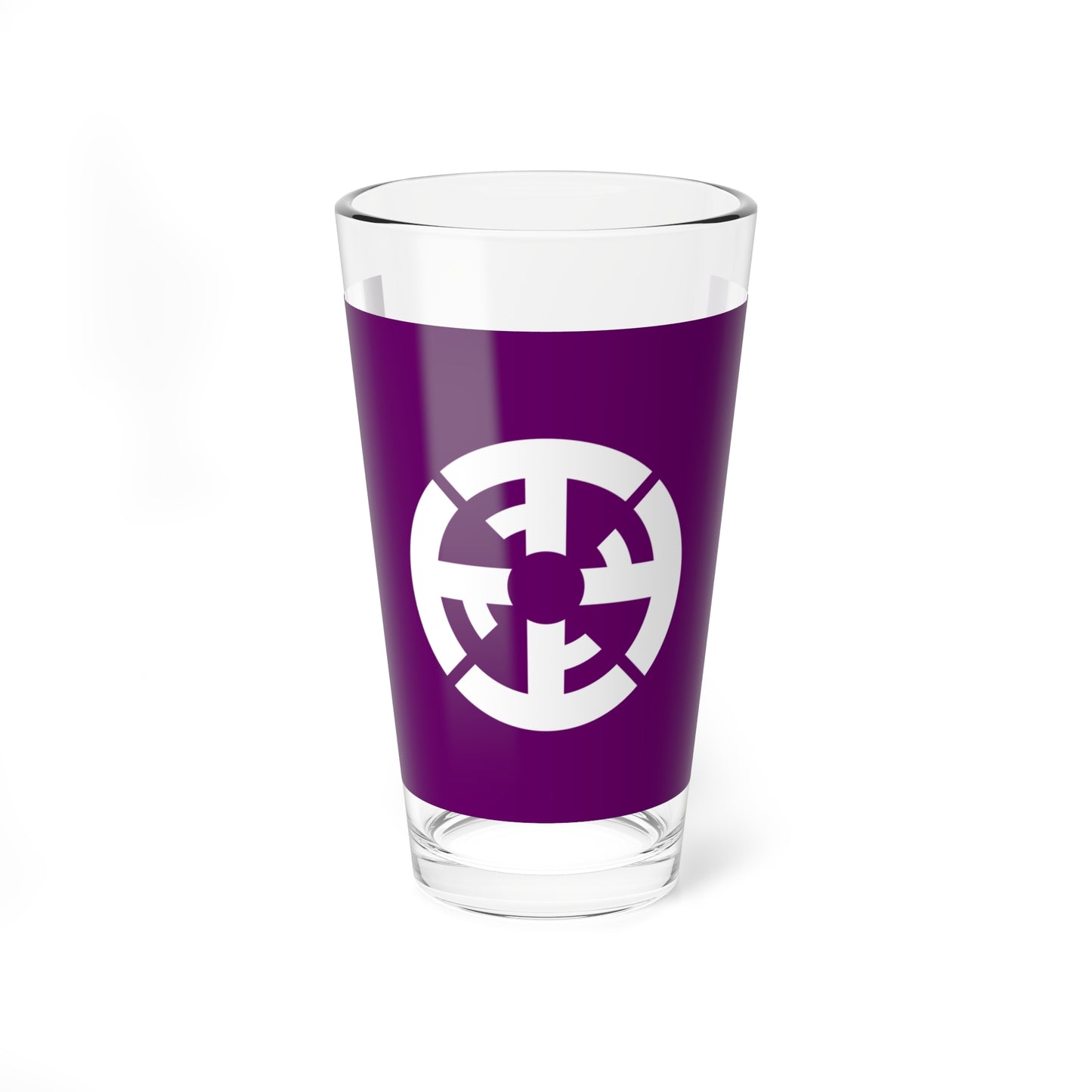 Flag of Kamisato Saitama (Japan) Pint Glass 16oz
