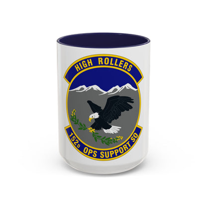 152d Operations Support Squadron (U.S. Air Force) Accent Coffee Mug