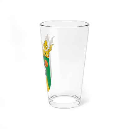 Escudo de Belmonte de Gracián (Spain) (Coat of Arms) Pint Glass 16oz