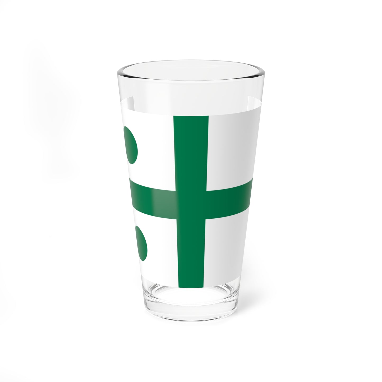 Rank flag of the South African Navy - Rear Admiral (South Africa) Pint Glass 16oz