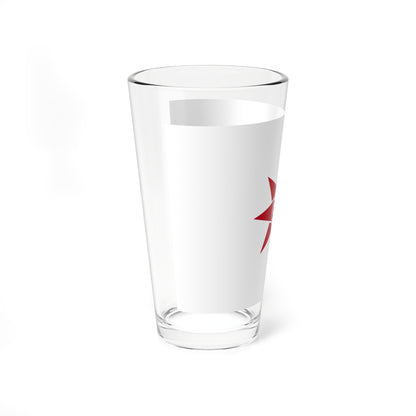 Flag of Yokosuka Kanagawa Japan - Pint Glass 16oz