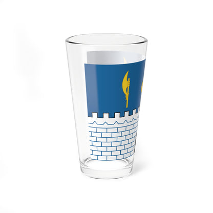 Flag of Sergiev Posad Moscow oblast (Russia) Pint Glass 16oz