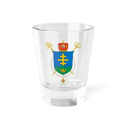 Coat of arms of Ivano-Frankivsk UGCC (Ukraine) (Coat of Arms) Shot Glass 1.5oz