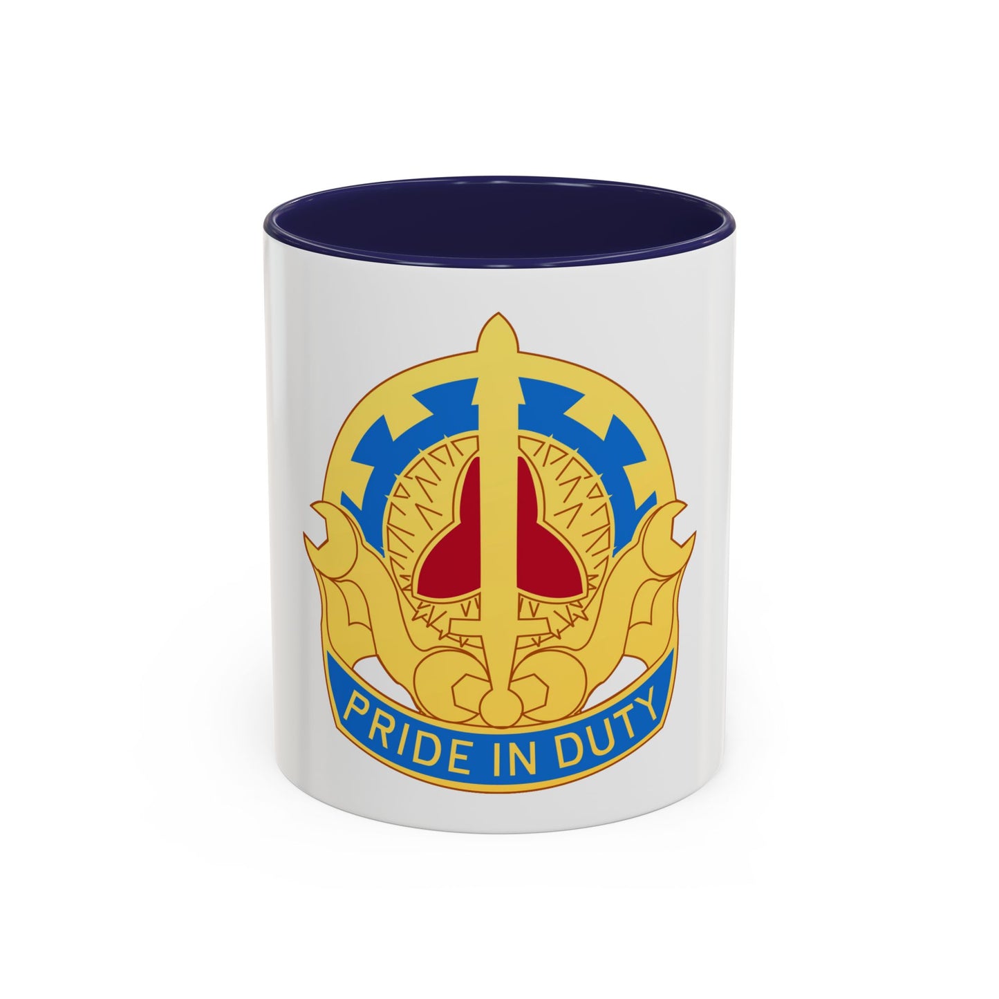 138 Maintenance Battalion (U.S. Army) Accent Coffee Mug