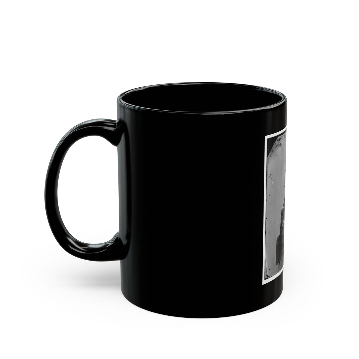Adml. D.D. Porter, U.S.N. (U.S. Civil War) Black Coffee Mug