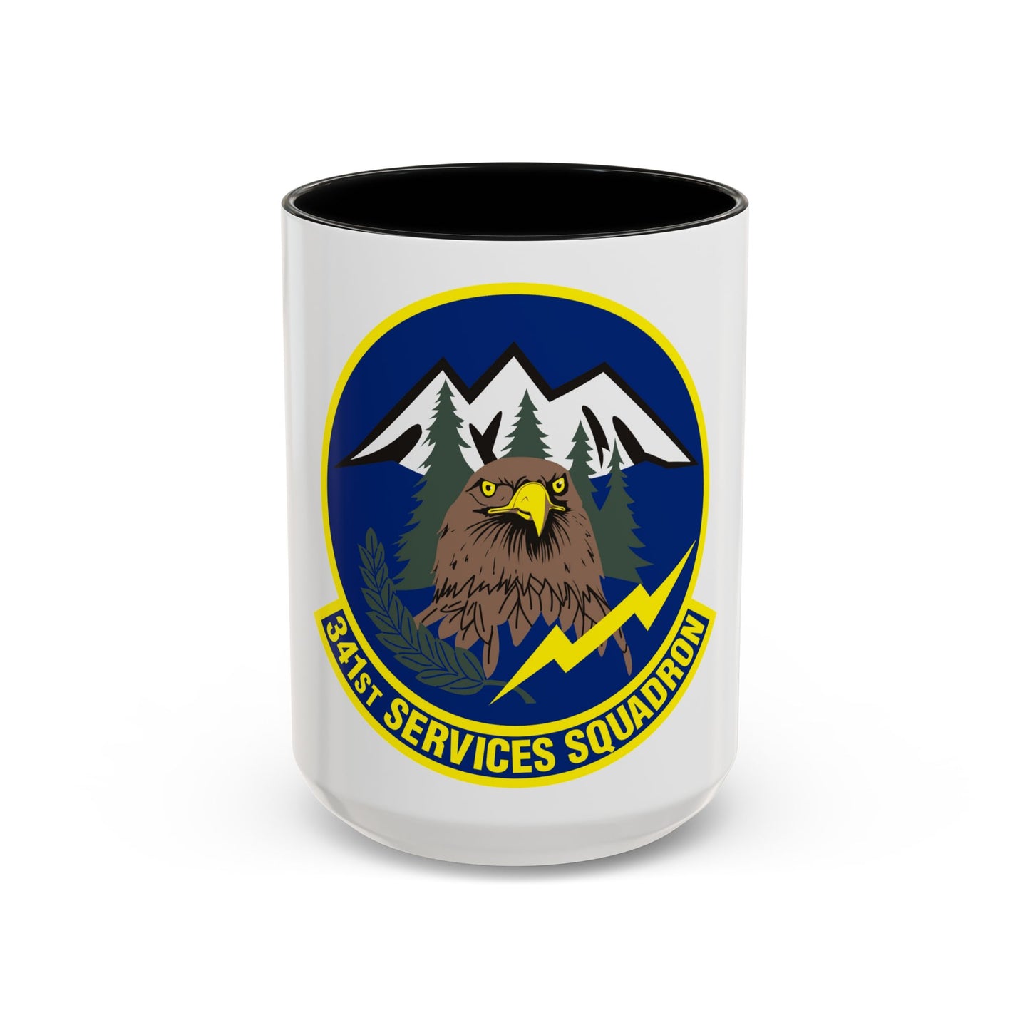 341st Services Squadron (U.S. Air Force) Accent Coffee Mug